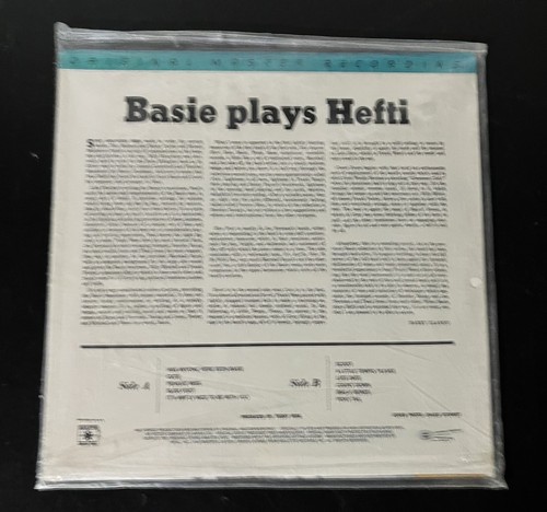 MFSL 1-129-Count Basie-Basie Plays Hefti-1984 Japan Audiophile Jazz LP-SEALED! - Picture 2 of 2