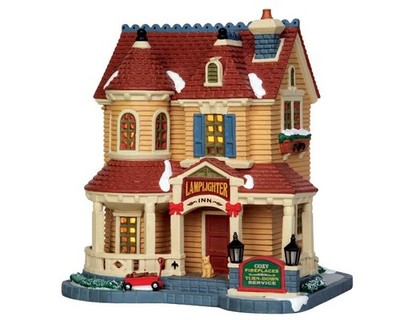 Lemax Harvest Crossing Weihnachtsdorf Lamplighter Inn 45748 beleuchtetes Gebäude