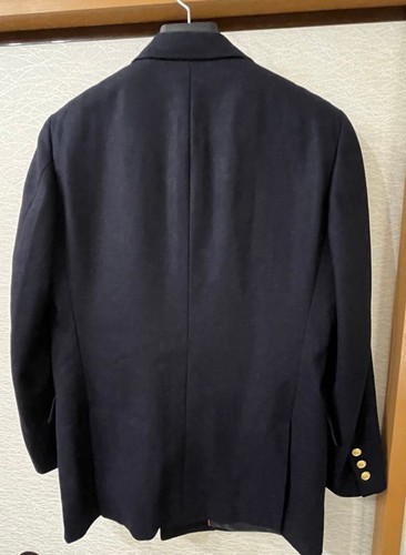 J.PRESS Navy Double Blazer Wool Blend M Vintage Excellent Condition - Picture 2 of 24