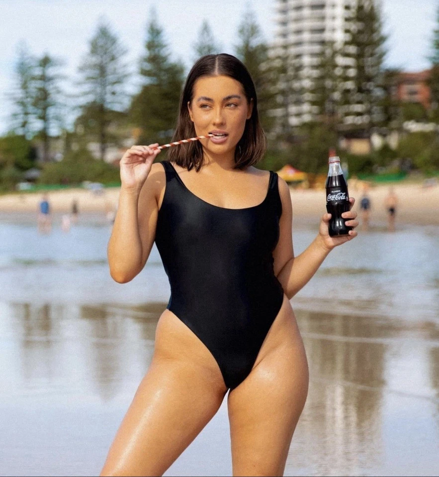 New Moana Bikini Simple One-Piece Swimsuit XS - Image 3 of 4