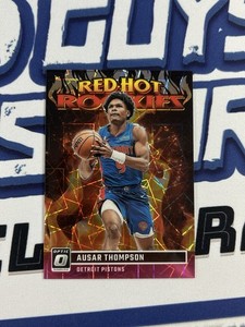 2023 Panini Donruss Optic Red Hot Rookies Pink Velocity #8 Ausar Thompson /79