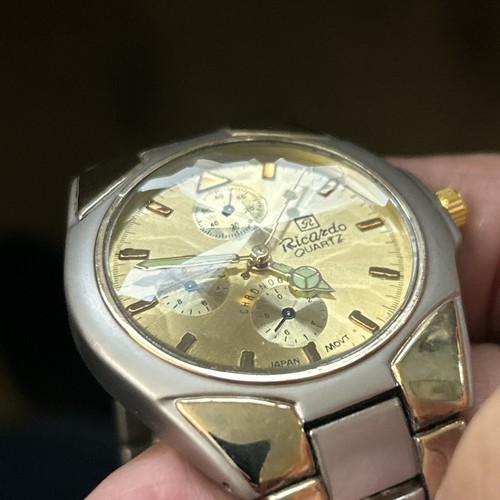 Ricardo Quarzuhr mit Mercedes Zeigern NEUE BATTERIE  - Bild 8 von 9