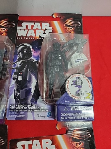 7 Star Wars Das Erwachen der Macht Figuren Han Solo, X Wing Pilot, Goss Toowers usw. - Bild 6 von 8
