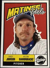 2001 Upper Deck Vintage Matinee Idols Randy Johnson #M7 Arizona Card! A12