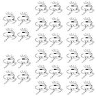  32 stücke dekorative Hirsche Modellierung Serviette Ringe Zarte