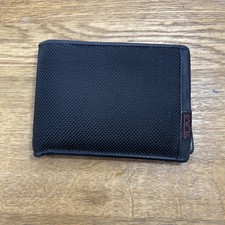 TUMI Bi-fold Wallet Ballistic Nylon Black Men's
