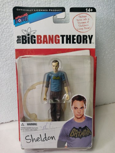 Bif Bang Pow The Big Bang Theory SHELDON with Classic Batman T Shirt (CosBman183 - Picture 1 of 4