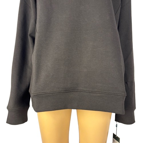NWT Extracurricular Mens Black Sweatshirt Size S Crewneck Raglan Golf Athleisure - Picture 6 of 15
