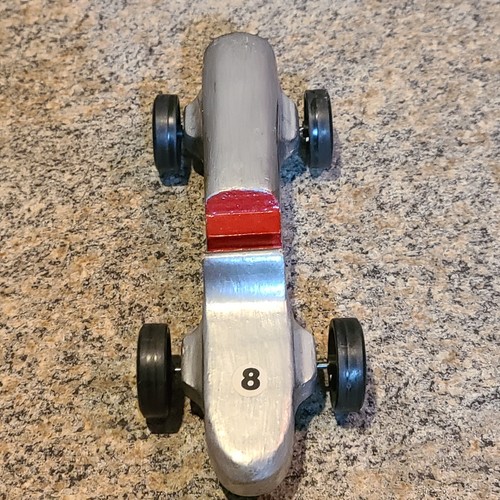 Lot of 2 Vintage Pinewood Derby Wooden Toy Race Cars Boy Scouts Of America (Y11) - Picture 3 of 13