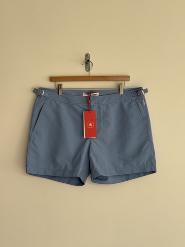 Orlebar braune Badeshorts "Setter" hellblau Meeresbrise W36 /XL ***NEU*** - Bild 1 von 15