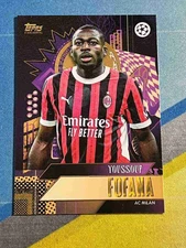 2024-25 Topps Gold UEFA Club Competitions Soccer Pick Your Card  Buy More & Save