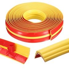 Wall Corner Protector 1.6" 16FT Self Adhesive Wall Trim Molding, Yellow