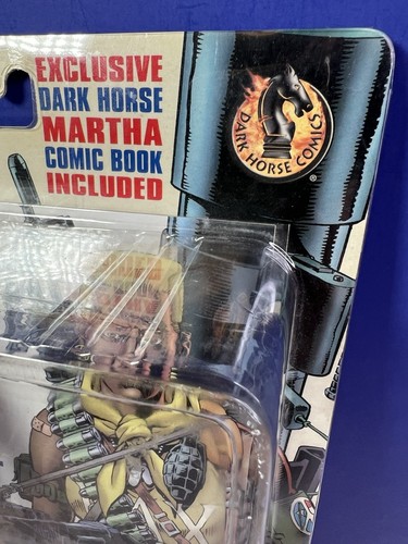 Martha Washington 6” Action Figure Dark Horse Collectors Edition 1998 w/ Comic - Picture 11 of 11