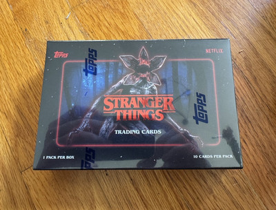 2025 Topps Stranger Things Hobby Box (Factory Sealed) - In Hand