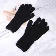 2 Pairs Heat Resistant Gloves for Work Heat-resistant Perm Hair Straightener