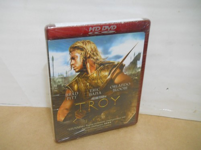 #ad Troy HD DVD 2006 Warner Home Video Brad Pitt NEW in Factory Seal Fast Ship $3.00