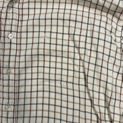 Stetson Western Button Down Hemd Herren XXL braun gestreift Vintage Cowboy Rancher - Bild 7 von 8