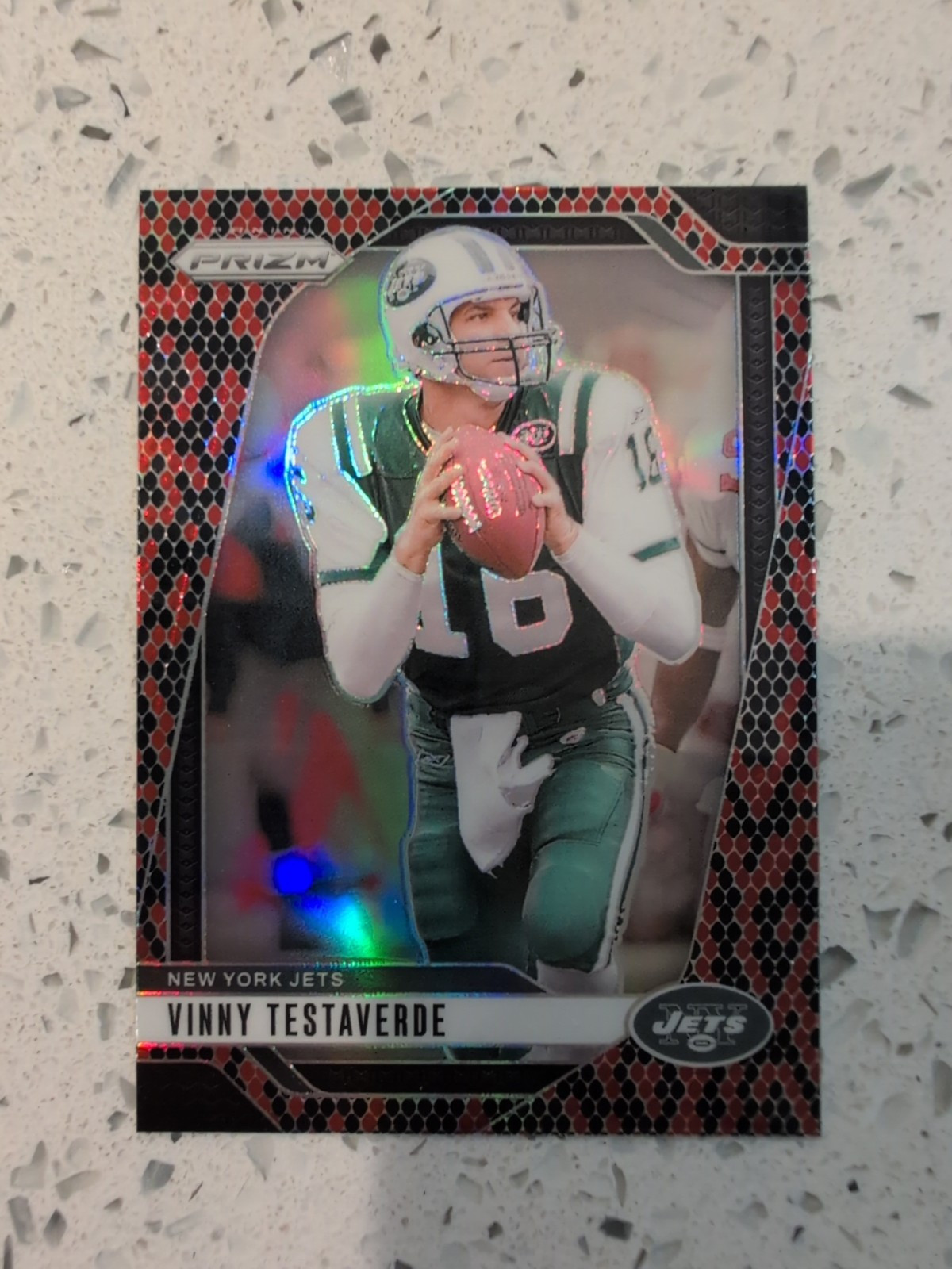2024 Panini Prizm - Snake Skin Prizm #229 Vinny Testaverde