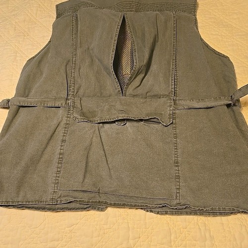 Rothco Outback Weste Herren groß grün mehrere Taschen taktisch Utility Angeln HINWEIS* - Bild 7 von 21