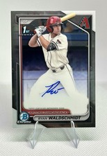 2024 Bowman Draft - Chrome 1st Auto Ryan Waldschmidt #CPA-RW
