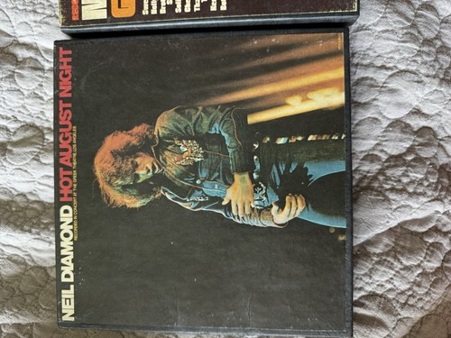 Neil Diamond Hot August Night 7 1/2 IPS & Gold 3 3/4 IPS Reel To Reel Tapes - Picture 2 of 7