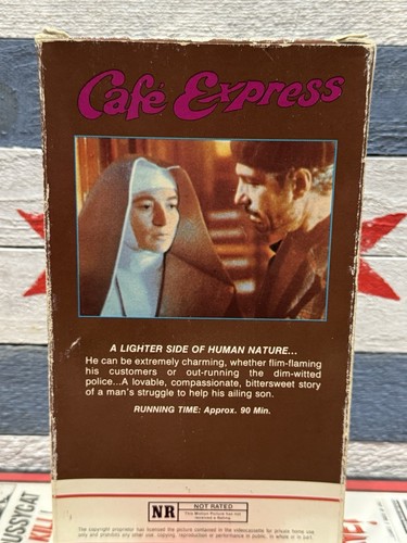 Cafe Express VHS Italian Comedy Paragon Video Italian, English Dubbed - RARE! - Picture 4 of 6