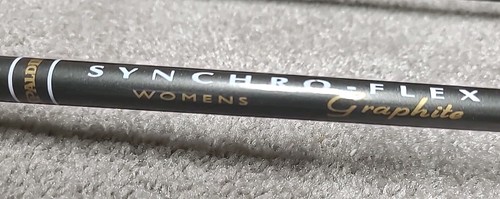 Spalding Legacy Women’s RH Graphite Golf Iron Set 3–9 PW Synchro-Flex Mint Cond - Picture 12 of 17