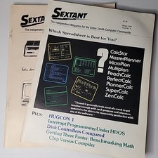 Sextant Magazine Lot of 2 Zenith Computers  W...