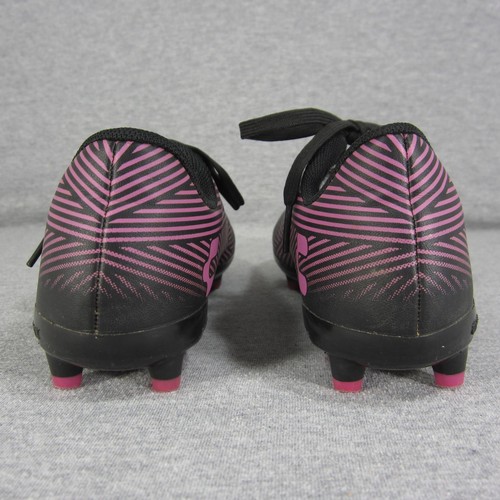 Charly Grasshopper Soccer Cleats Youth 2 Black Pink Lace Up Low Top Firm Ground - Bild 5 von 11