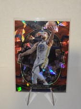 2022-22 Panini NBA Select Stephen Curry Concourse Red Ice #27