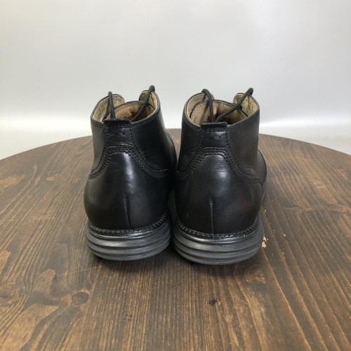Cole Haan Chukka Stiefel Herren Größe 9,5 Schwarz Leder Grand.OS Komfort C20738 - Bild 3 von 10