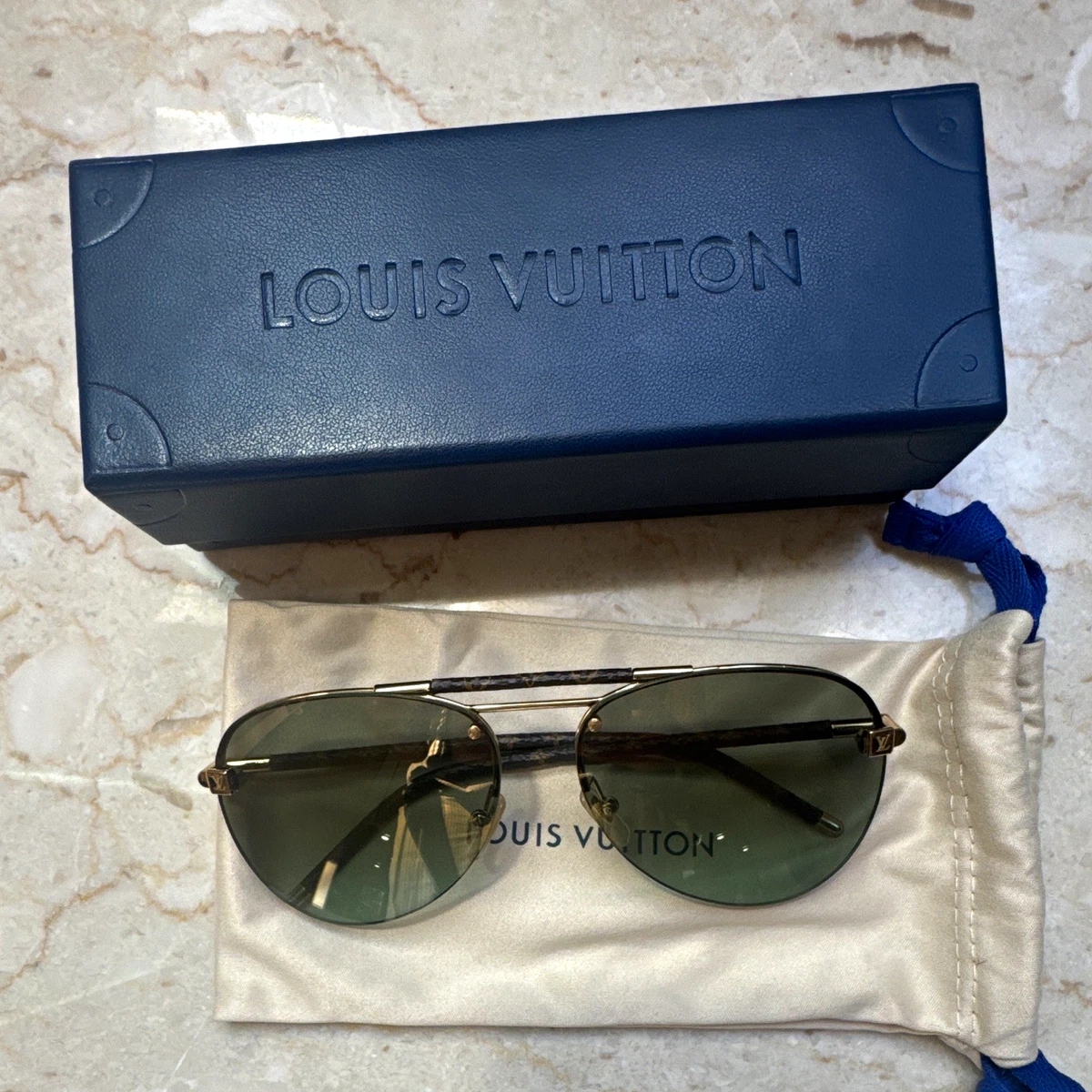 Louis Vuitton Aviator Sunglasses for Men for sale - eBay