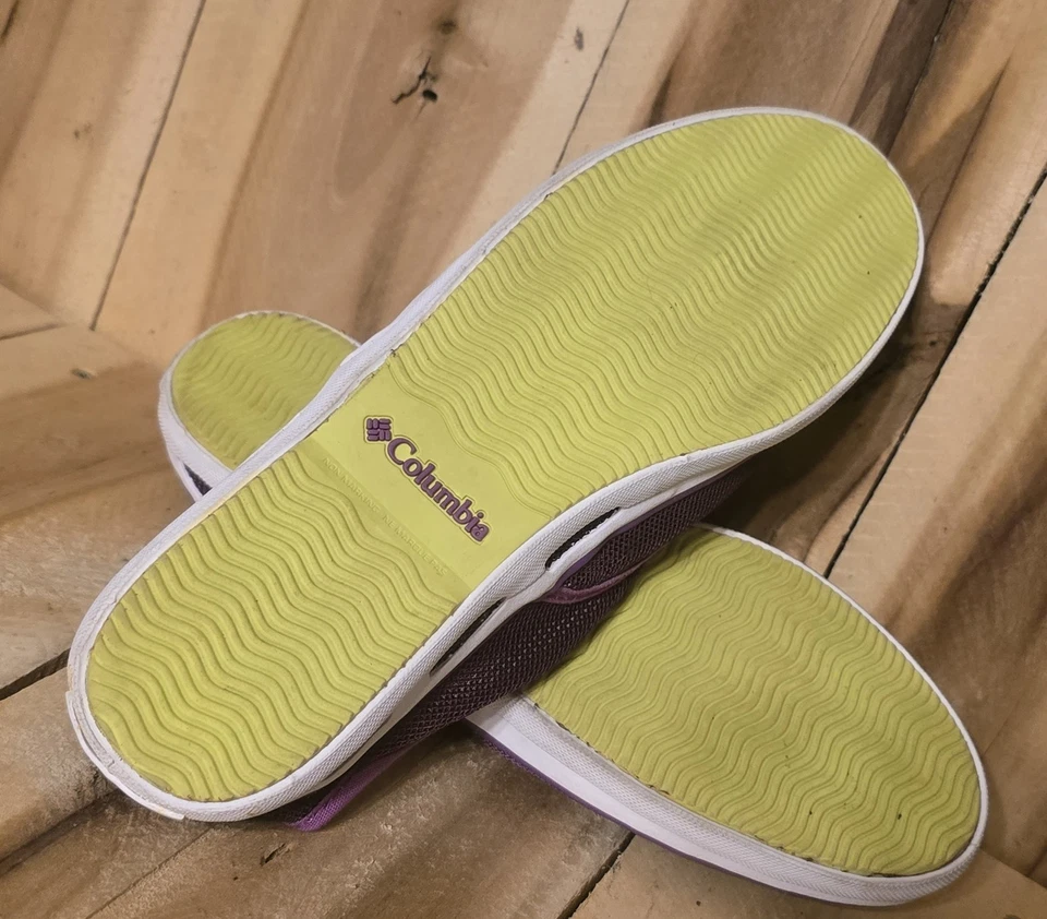 Oxford COLUMBIA para mujer 8 M 39 Vulc N Vent púrpura ciruela ventilada nuevos sin caja Foto 4 de 4