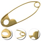 Sicherungssplinte Wanddekor Dekorative Sicherheitsnadel Sicherheitshaken