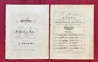 OVERTURE OF IL TURCO IN ITALIA & BARBIERE DE SEVIGLIA BY G. ROSSINI SHEET MUSIC