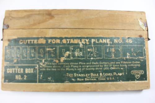 Stanley Rule & Level Co. No. Avión de moldeo combinado 45 con cortadores 1884-1962 - Imagen 3 de 12