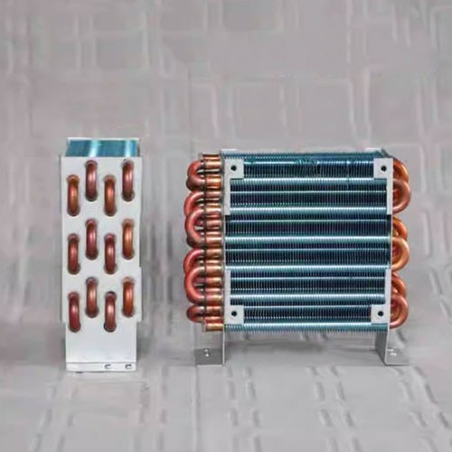 Air/Water-cooled Aluminum-Cu Fin-Tube Heat Exchanger Condenser CP4x6x120 - Picture 2 of 2