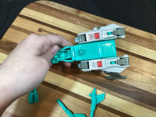 Hasbro Takara Brainstorm Headmaster 100% Complete Vintage 1987 G1 Transformers - Picture 9 of 14