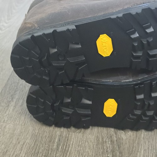 Botas de senderismo de montañismo vintage Asolo Sport Super Scout para hombre talla 12 Vibram - Imagen 17 de 20