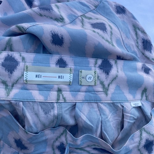 Hei Hei Anthropologie harem pants sz L 12 multicolor rayon multicolor - Picture 12 of 17