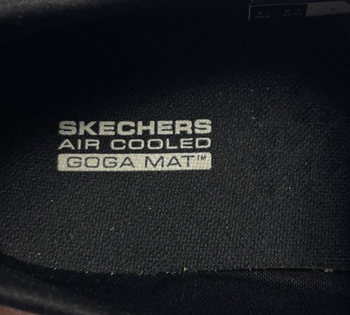 Skechers Go Walk Lite Black/White Women's Size 7 Air Cooled Goga Mat - 15433W - Picture 3 of 11