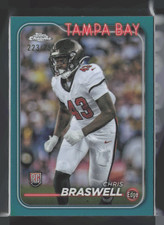 2024 Topps Chrome Football Chris Braswell Rookie Teal Refractor 223/250 #246