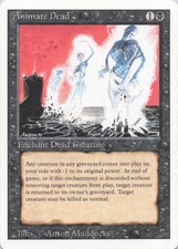 MTG Magic: Revised Edition (3ED): Animate Dead - LP