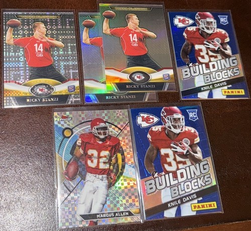 Kansas City Chiefs x90 Card Refractor Rookie Parallel Insert Vet Lot - Bild 6 von 14