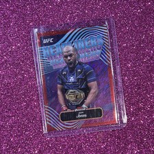 2024 TOPPS - FINEST UFC - HEADLINERS RED SHIMMER - JON JONES 