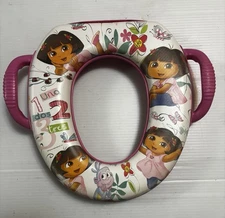 Nickelodeon Dora The Explorer Butterfly Soft Potty Training Seat Ginsey Rare New