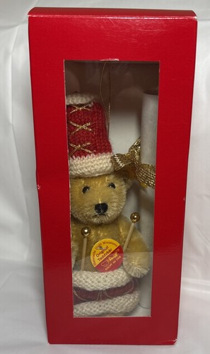 STEIFF "PERCUSSION ORIGINAL TEDDY BEAR ORNAMENT" EAN 665066 1996 LIM ED ORNAMENT - Picture 15 of 15
