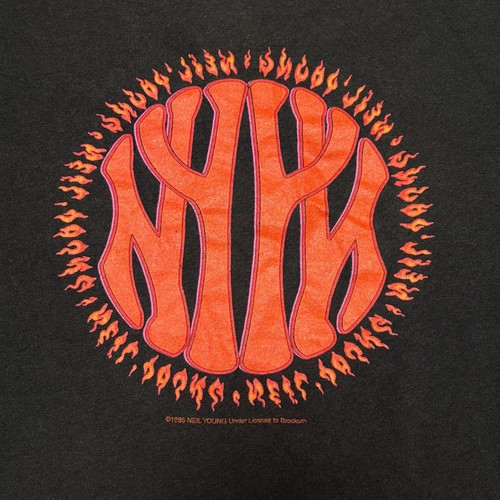Camisa De Colección Neil Young XL 90s Tour Brockum Puntada Única Perla Jam Band Camiseta - Imagen 5 de 20