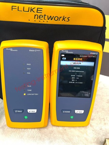 Fluke Networks DSX-5000 Versiv Cat6 Cat6a LAN Cable Certifier Tester DSX 5000 - Picture 4 of 7