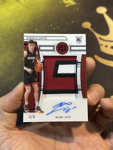 2022-23 Panini National Treasures FOTL Nikola Jovic Rookie RPA 8/8 RC - Bild 1 von 12
